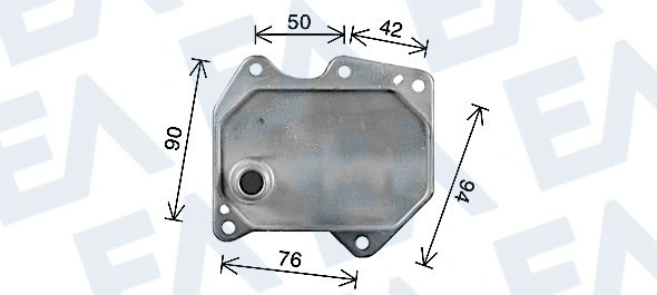 Oil Cooler, engine oil (37G22011)