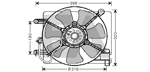 Fan, engine cooling (33V20015)