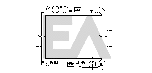 Radiator, engine cooling (31R45053)