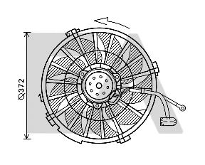 Fan, engine cooling (33V55026)