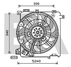 Fan, engine cooling (33V54053)