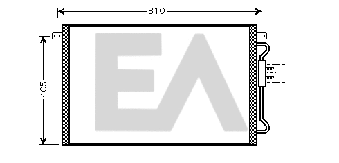 Condenser, air conditioning (30C12025)