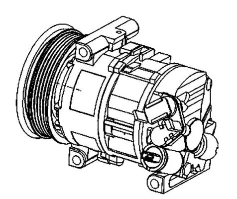 Compressor, air conditioning (20D9700)
