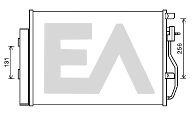 Condenser, air conditioning (30C14047)