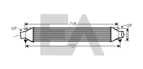 Charge Air Cooler (36A54030)