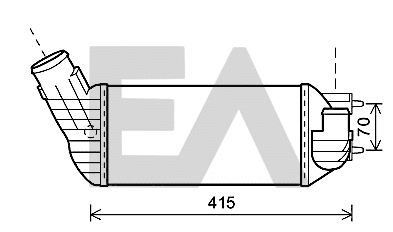 Charge Air Cooler (36A55027)