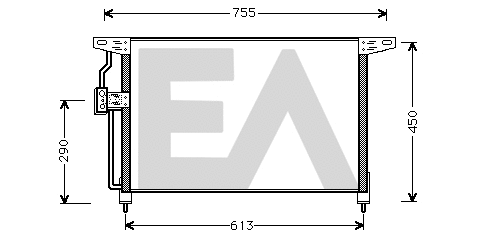 Condenser, air conditioning (30C54006)