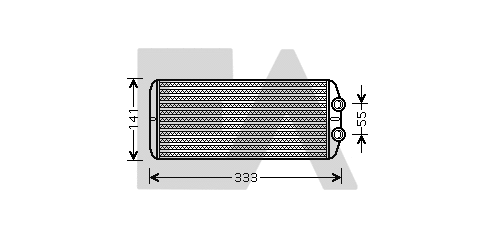 Heat Exchanger, interior heating (45C55022)