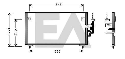 Condenser, air conditioning (30C51005)