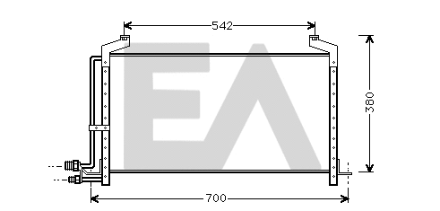 Condenser, air conditioning (30C62001)