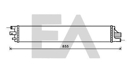 Radiator, engine cooling (31R60003)