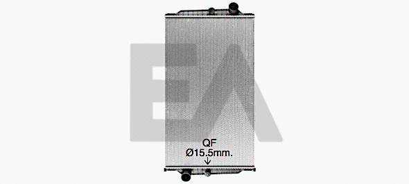 Radiator, engine cooling (31R76027)
