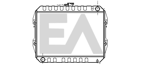 Radiator, engine cooling (31R77036)