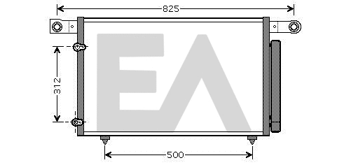 Condenser, air conditioning (30C52029)