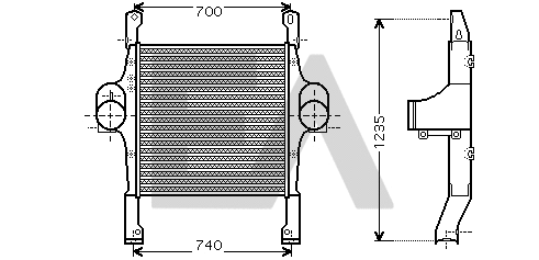 Charge Air Cooler (36A30006)