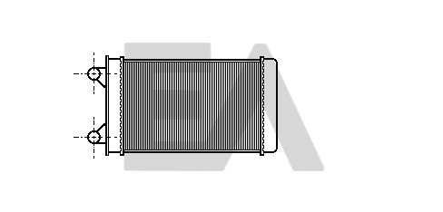 Heat Exchanger, interior heating (45C77006)
