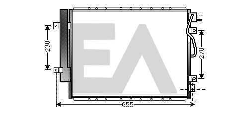 Condenser, air conditioning (30C36034)