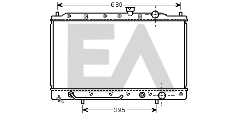 Radiator, engine cooling (31R51034)