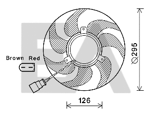 Fan, engine cooling (33V77031)