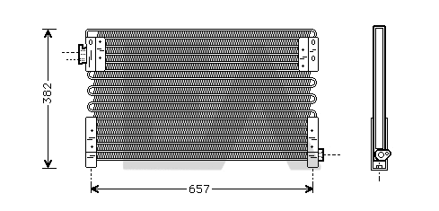 Condenser, air conditioning (30C76004)