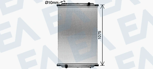 Radiator, engine cooling (31R47031)
