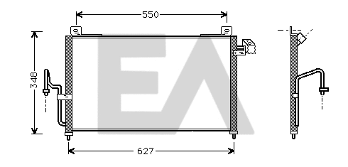 Condenser, air conditioning (30C52020)