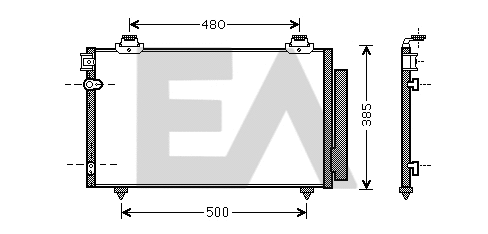 Condenser, air conditioning (30C71057)