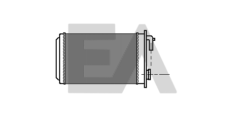 Heat Exchanger, interior heating (45C55003)