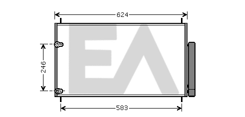Condenser, air conditioning (30C71100)