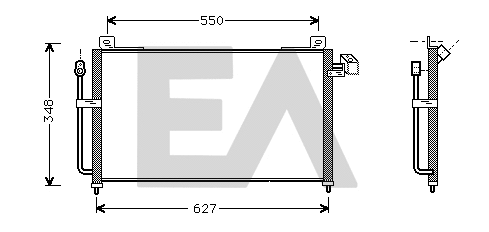 Condenser, air conditioning (30C52018)