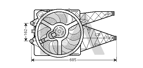 Fan, engine cooling (33V25026)