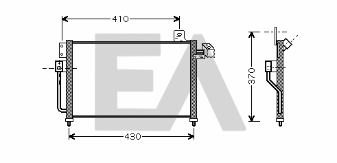 Condenser, air conditioning (30C52028)