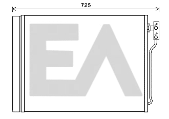 Condenser, air conditioning (30C07053)