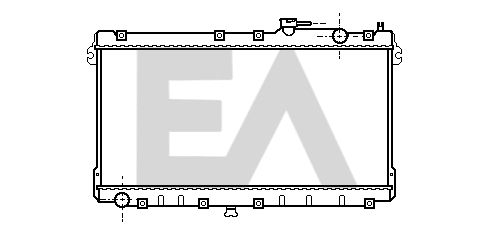 Radiator, engine cooling (31R52035)