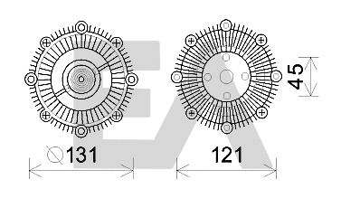 Fan Wheel, engine cooling (35C51D02)