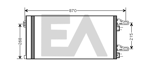 Condenser, air conditioning (30C10023)