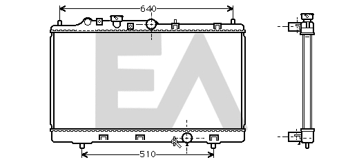 Radiator, engine cooling (31R52061)