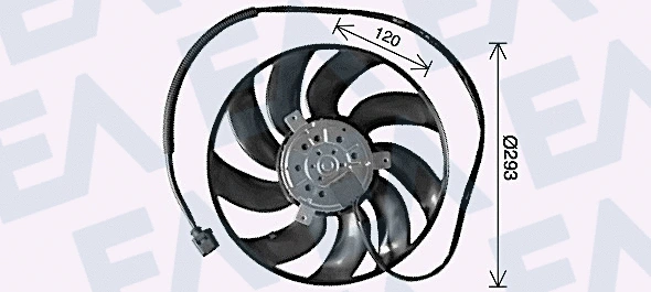 Fan, engine cooling (33V77038)