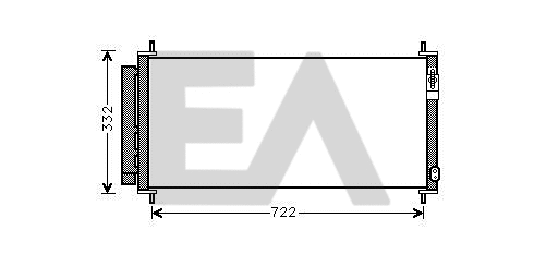 Condenser, air conditioning (30C26047)