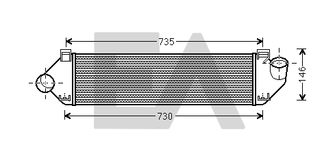 Charge Air Cooler (36A22014)