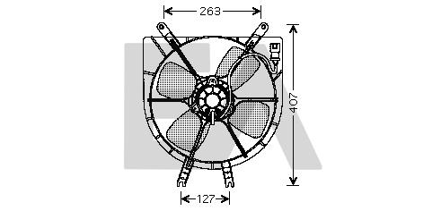 Fan, engine cooling (33V26005)