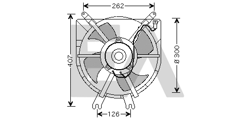 Fan, engine cooling (33V05003)