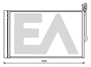Condenser, air conditioning (30C77028)