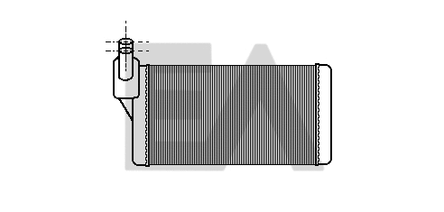 Heat Exchanger, interior heating (45C77005)