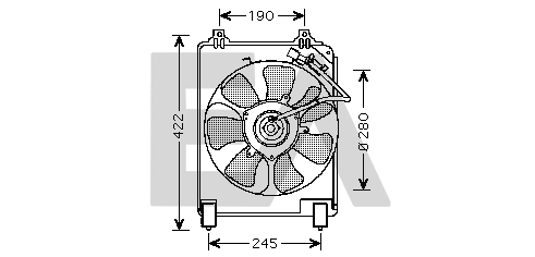 Fan, engine cooling (33V26025)
