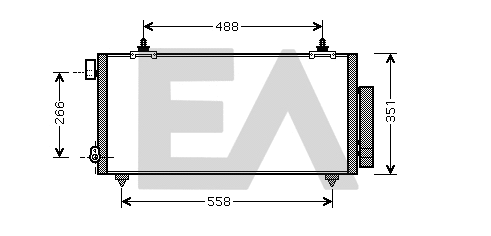 Condenser, air conditioning (30C71041)