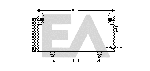 Condenser, air conditioning (30C68018)