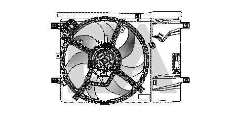 Fan, engine cooling (33V25029)