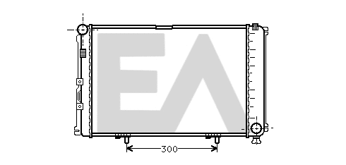 Radiator, engine cooling (31R50070)