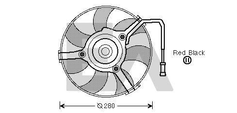 Fan, engine cooling (33V02003)